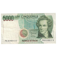 Billet, Italie, 5000 Lire, 1985, KM:111a, TTB - 5.000 Lire