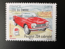 France 2021 YT N° 5390 Philaposte Au Lieu De Phil@poste Fête Plus Beau Timbre Peugeot 204 Cabriolet - Coches