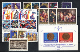 Liechtenstein Nuovi:  1976 Completa - Annate Complete