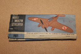 Maquette Avion PZL P-23A Karas 1/72 - Fabrication  Pologne ZP Ruch - Complet - Flugzeuge