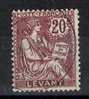 Levant - YV 16 Oblitéré , Mouchon - Used Stamps