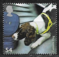 GB 2008  QE Ll WORKING CUSTOMS DOG - Used Stamps