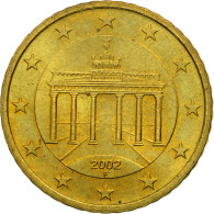 République Fédérale Allemande, 50 Euro Cent, 2002, SPL, Laiton, KM:212 - Allemagne