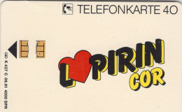 Medizin TK K 427 C/08.1991 ** 40€ 4.000 Exemplare Ein Service Von SQUIBB-Heyden LopirinTC Medical Phonecard Of Germany - K-Series : Customers Sets