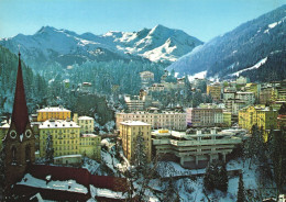 BAD GASTEIN, ARCHITECTURE, CHURCH, TOWER WITH CLOCK, MOUNTAIN, AUSTRIA - Bad Gastein