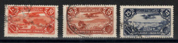 Grand Liban - YV PA 44 / 45 / 46 Oblitérés , Cote 11 Euros - Airmail
