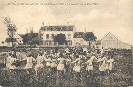 59 SAINT POL SUR MER, Colonie De Vacances, La Ronde Des Petites Filles, Animée - Saint Pol Sur Mer