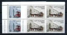 1979 SAN MARINO SET MNH ** Europa Quartina - Neufs