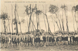 59 SAINT POL SUR MER, Colonie De Vacances, Le Porter, Animée - Saint Pol Sur Mer