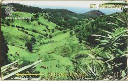 St Helena Isl. - GPT, Sandy Bay Ridges, CN : 325CSHE, 1200ex, 15 £, 1998, VF Used - Isola Sant'Elena