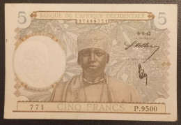 5F AFRIQUE OCCIDENTALE FRANCAISE 1942 - Other - Africa