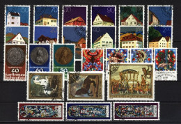 Liechtenstein Usati:  1978 Annata Non Completa - Full Years