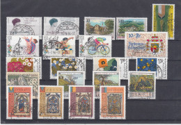 Liechtenstein Usati:  1996 Annata Completa - Annate Complete