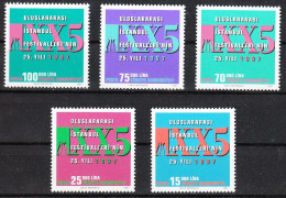 (3115-19) TURKEY 25th ANNIVERSARY OF THE INTERNATIONAL ISTANBUL FESTIVAL MNH** - Unused Stamps