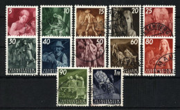 Liechtenstein Usati:  N. 251-62 - Used Stamps