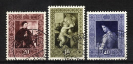 Liechtenstein Usati:  N. 268-70 - Gebraucht