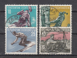 Liechtenstein Usati:  N. 296-9 - Used Stamps