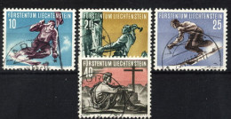 Liechtenstein Usati:  N. 296-9. - Gebraucht