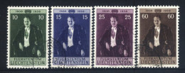 Liechtenstein Usati:  N. 309-12. - Gebraucht