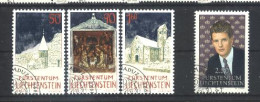 Liechtenstein Usati:  N. 991-4  Lusso - Gebruikt