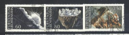 Liechtenstein Usati:  N. 1034-6  Lusso - Gebraucht