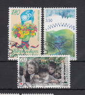 Liechtenstein Usati:  N. 1046-8  Lusso - Used Stamps