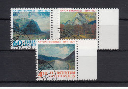 Liechtenstein Usati:  N. 1049-51  Lusso - Usati