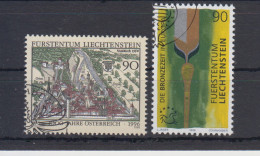 Liechtenstein Usati:  N. 1069 E 1078  Lusso - Usati