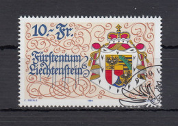 Liechtenstein Usati:  N. 1077  Lusso - Gebruikt