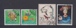 Liechtenstein Usati:  N. 1086-7, 1088 E 1099  Lusso - Gebraucht