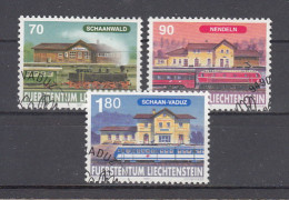 Liechtenstein Usati:  N. 1096-8   Lusso - Used Stamps