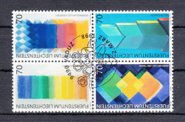 Liechtenstein Usati:  N. 1108-11  Lusso - Gebraucht