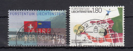 Liechtenstein Usati:  N. 1112-3  Lusso - Usati