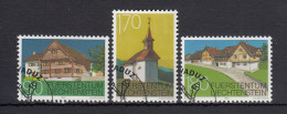 Liechtenstein Usati:  N. 1127-9  Lusso - Oblitérés