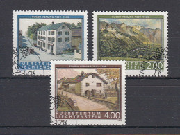 Liechtenstein Usati:  N. 1153-5   Lusso - Oblitérés