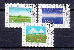 Liechtenstein Usati:  N. 1179-81   Lusso - Usati