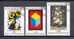 Liechtenstein Usati:  N. 1182-4   Lusso - Oblitérés
