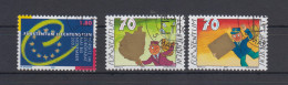 Liechtenstein Usati:  N. 1196, 1198-9  Lusso - Used Stamps