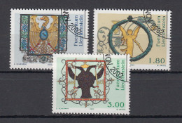 Liechtenstein Usati:  N. 1248-50   Lusso - Oblitérés