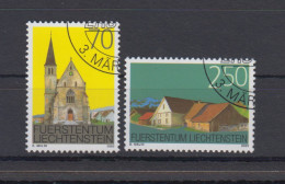 Liechtenstein Usati:  N. 1255-6  Lusso - Usados