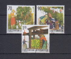 Liechtenstein Usati:  N. 1263-5  Lusso - Usados