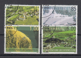 Liechtenstein Usati:  N. 1289-92  Lusso. - Oblitérés