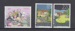 Liechtenstein Usati:  N. 1309 E 1328-9  Lusso - Gebraucht