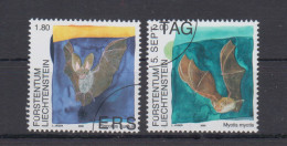Liechtenstein Usati:  N. 1330-1  Lusso - Gebraucht
