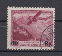 Liechtenstein Usati:  Posta Aerea  N. 14 - Posta Aerea