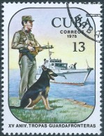 CUBA -1978 The 15th Anniversary Of The Frontier Troops - Gebruikt