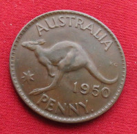 Australia 1 One Penny 1950 KM# 43 *VT  Australie Australien - Sonstige & Ohne Zuordnung