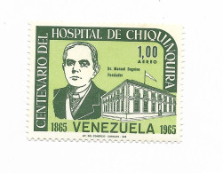 VENEZUELA 1966 CENTENARY OF HOSPITAL CHIQUINQUIRA MARACAIBO SC C932 MI 1675 - Venezuela