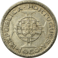 Monnaie, Mozambique, 5 Escudos, 1960, TTB, Argent, KM:84 - Mosambik