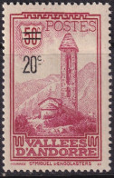 Andorra French 1935 Sc 64 Andorre Yt 46 MH* - Nuevos